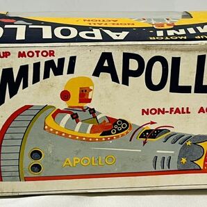 ★当時物 増田屋 MINI APOLLO ゼンマイ ブリキのおもちゃ アポロ ミニロケット 昭和レトロ ヴィンテージ アンティーク 玩具 動作品の画像9