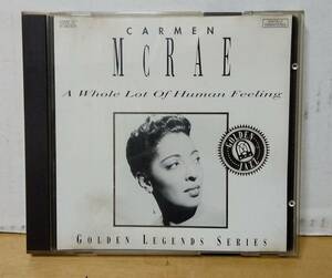 CARMEN McRAE/A Whole lot of ~・米盤CD