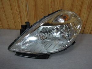  Nissan Tiida Latio SNC11 head light left used STANLEY P7779 L HCR-611 12458