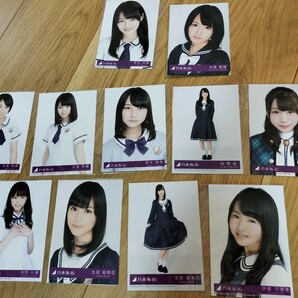  乃木坂４６ 生写真 CD封入 11枚 西野七瀬 生田絵梨花の画像1