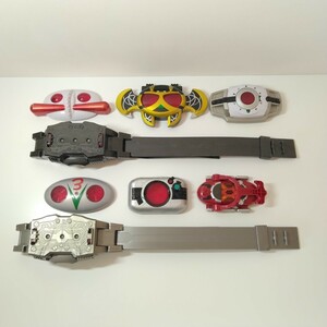 仮面ライダー トリプルチェンジ 変身ベルト vol 1 2 BANDAI narikiri kamen rider V3 black amazon kabuto triple change henshin belt