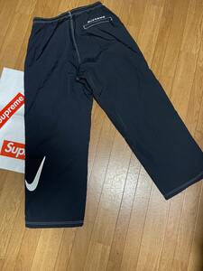 ★ Supreme x Nike Ripstop Track Pant Black SIZE L 2024SS ★