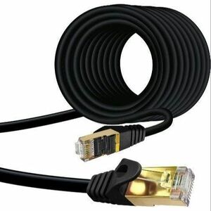 LANケーブル CAT7 9M RJ45 高速 10Gbps 金メッキ イーサネット