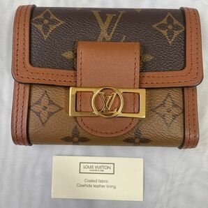 LOUIS VUITTON ポルトフォイユ ドーフィーヌ コンパクト モノグラム ルイヴィトン 三つ折り財布 財布