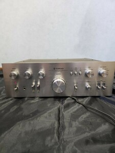 TRIO　KA-7300　70年代　ヴィンテージ　ステレオアンプ　Stereo Integrateded Amplifier　通電確認済