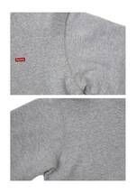 Supreme ◆ small boxlogo crewneck / スウェット / S / コットン / GRY / 無地_画像7