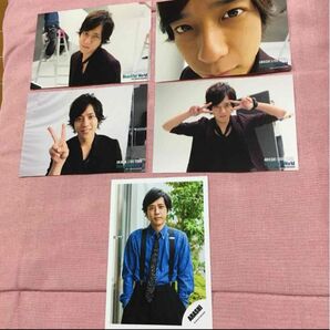 嵐 二宮和也 公式写真 5枚セット