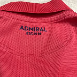 GOLF ポロシャツ 赤 ゴルフウェア ADMIRAL メンズLの画像6