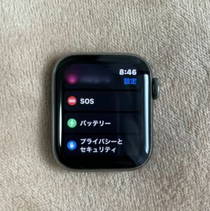 Apple Watch Series 6 40mm GPS セルラー グラファイトステンレス 難あり