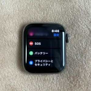 Apple Watch Series 6 40mm GPS セルラー グラファイトステンレス 難ありの画像1