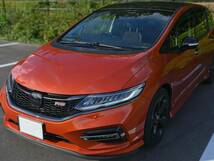 Tint+何度も貼れる エンブレム スモークフィルム(スモーク20％★Honda SENSING装備車専用) ジェイド FR4/FR5 後期 フロント用 fr_画像5