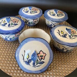 茶碗蒸し容器 バラエティカップ シュガーポット 調味料入れ 小鉢 未使用品 和食器 20