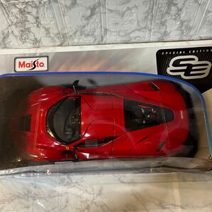 レア Maisto マイスト 1/18 Ferrari フェラーリ LaFerrari ラ・フェラーリ レッド スペシャルエディション ミニカー モデルカーの画像6