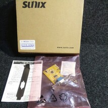 SUNIX SER6427AL-C　RS232C　シリアル通信　PCI-Eカード　ロープロ対応　未使用_画像1
