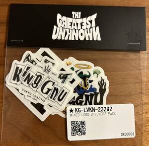 King Gnu / MIXED LOGO STICKERS PACK ★ King Gnu Dome Tour 「THE GREATEST UNKNOWN」 ステッカー
