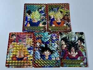 【完品】ドラゴンボール カードダス Premium set vol.4〜8 新規カード 5枚セット