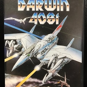 当時物 1990年 セガ 日本製 MDソフト DARWIN ４０８１ ダーウィン４０８１ 超過激進化型宇宙戦闘伝説 SEGA メガドライブ レトロ 希少の画像1