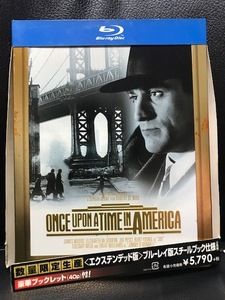 当時物 2014年 Blu-ray ONCE UPON A TIME IN AMERICA ブルーレイ版スチールブック仕様 ブックレット付 エクステンデッド版無 デニーロ 希少