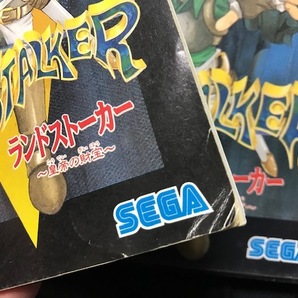 当時物 1992年 セガ 日本製 MDソフト LANDSTALKER ランドストーカー 皇帝の財宝 SEGA RPG メガドライブ レトロ 希少の画像7