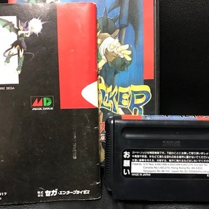 当時物 1992年 セガ 日本製 MDソフト LANDSTALKER ランドストーカー 皇帝の財宝 SEGA RPG メガドライブ レトロ 希少の画像6