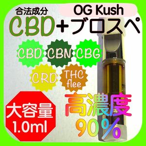 [Высокая концентрация 90 %] CBD.CBN.CBG.CRD Жидкости.