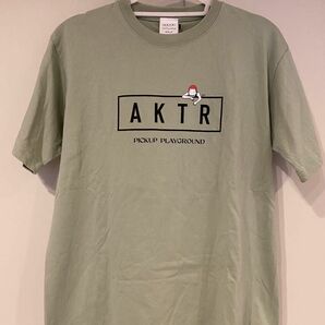 AKTR スラムダンクMサイズ COTTON LOGO TEE L-GREEN