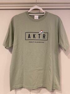 AKTR スラムダンクMサイズ COTTON LOGO TEE L-GREEN