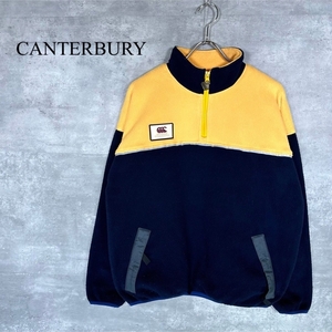 『CANTERBURY』 カンタベリー (L) ハーフジップフリースジャケット