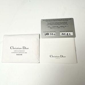 美品 Dior レディディオール 証明書付 カナージュ ハンドバッグ ナイロンの画像10