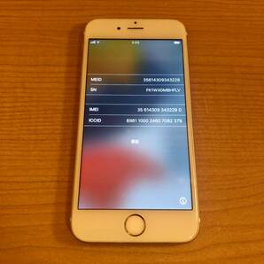 初期化済 Simフリー機 apple iPhone 6s 32GB Gold A1688 ゴールド アクティベーションロック ジャンク品 シムフリー / plus 64GB 6 7 8 seの画像1