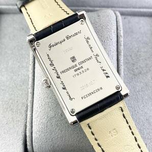 【1円〜】FREDERIQUE CONSTANT フレデリック コンスタント 腕時計 メンズ スモセコ ホワイト文字盤 ローマン トノー 可動品の画像6