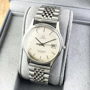 【1円〜】OMEGA オメガ 腕時計 メンズ SEAMASTER シーマスター ホワイト文字盤 ラウンドフェイス デイト 正規品の画像2