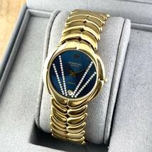 【1円〜】RAYMOND WEIL レイモンドウィル 腕時計 メンズ 9135-2 カラーストーン ブルー文字盤 デイト 可動品_画像2