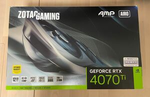 【週末限定価格】ZOTAC GAMING GeForce RTX 4070 Ti AMP Extreme AIRO