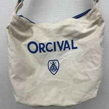 【おすすめ】ORCIVAL オーシバル キャンバスショルダーバッグ 帆布 マリン_画像2