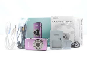 【未使用極美品】Canon IXY DIGITAL 930 IS ピンク コンパクトデジタルカメラ＃P0632404001Y