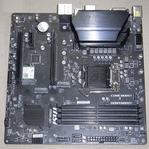 ★ 訳あり MSI Z390M-S01 LGA1151/Z390/DDR4 MicroATX ★の画像1