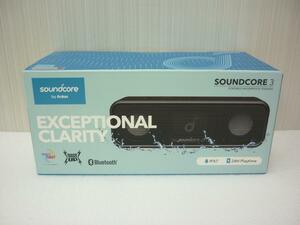 未使用 Anker アンカー A3117011 Soundcore 3 Bluetooth スピーカー 音質強化 IPX7対応の防水規格 プール お風呂 a