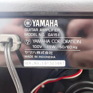 YAMAHA ヤマハ GUITAR AMPLIFIER ギターアンプ GA15II コンボアンプ 小型 ギターケーブル付き aの画像6