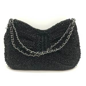  Anteprima wire chain shoulder bag ribbon motif ANTEPRIMA A rank used six . road shop 