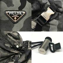 プラダ バックパック カモフラージュ ナイロン V135 PRADA ABランク 中古 六甲道店_画像5