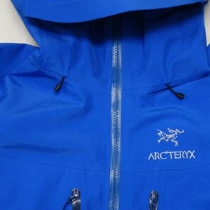 Arc'teryx アークテリクス Alph SV Jacket アルファSVジャケット カナダ製 青色 Size Sの画像2