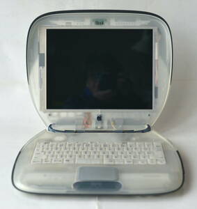 珍品！iBook G3 Shell 366MHz 3GB/96MB/CD グラファイト 美 フルスケルトン　オブジェ　