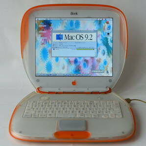 iBook G3 Shell 300MHz 160MB/20GB/CD タンジェリン 美 の画像2