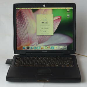 PowerBook G3 Pismo 500MHz 512MB/60GB/DVD/WiFi センターピアノブラック の画像3