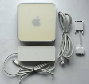 稀少！Mac mini G4 1.33GHz 1GB(Max)/37GB/Combo/AC OSX10.4.11/0S9.2.2クラッシック環境 