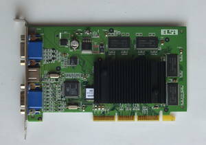 珍品！ELSA Gladiac 511 Twin AGP NVIDIA GeForceMX400 32MB @2001 for Mac