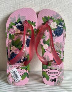 havaianas ビーチサンダル　23cm 蝶々