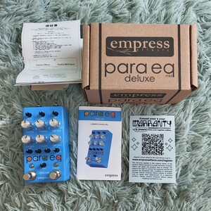 ほぼ新品　Empress Effects ( エンプレスエフェクト )ParaEQ MKII Deluxe