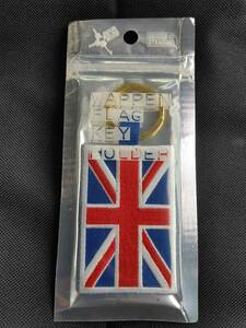 イギリス　UK　ユニオンジャック　ワッペン　フラッグ　キーホルダー　国旗　ミニ　ジャガー　ロータス